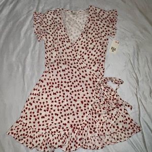 Billabong Floral Wrap Dress